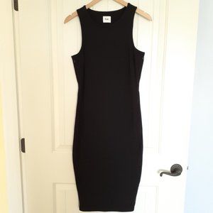 Bae The Label Bodycon Sleeveless Midi Maternity Dress Black Size S